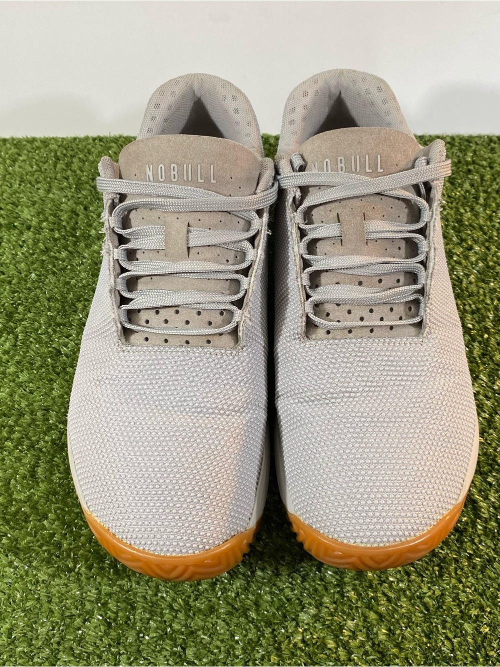 NOBULL Outwork Edge Impact Sneakers Men 10 Women 11.5 Gray Cross Fit Shoes